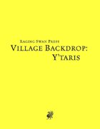 Village Backdrop: Y'taris System Neutral Edition