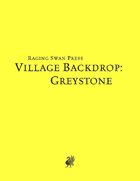Village Backdrop: Greystone (SNE)