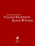 Village Backdrop: Black Wyvern (5e)
