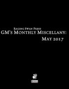 GM's Monthly Miscellany: May 2017