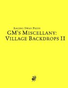GM's Miscellany: Village Backdrops II (SNE)
