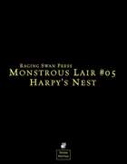 Monstrous Lair #5: Harpy's Nest