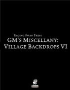 GM's Miscellany: Village Backdrops VI
