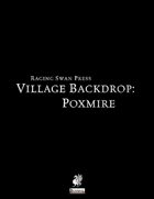 Village Backdrop: Poxmire (Pathfinder)