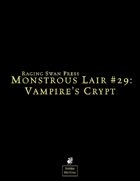 Monstrous Lair #29: Vampire's Crypt