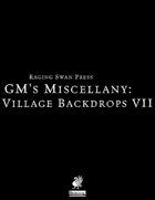GM's Miscellany: Village Backdrops VII