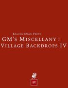 GM's Miscellany: Village Backdrops IV (5e)