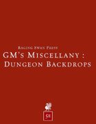 GM's Miscellany: Dungeon Backdrops (5e)