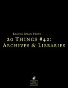 20 Things #42: Archives & Libraries (System Neutral Edition)