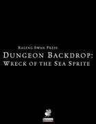 Dungeon Backdrop: Wreck of the Sea Sprite (P1)