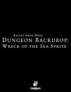 Dungeon Backdrop: Wreck of the Sea Sprite (P2)