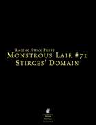Monstrous Lair #71: Stirges' Domain