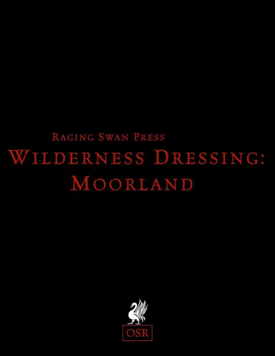 Wilderness Dressing: Moorland (OSR) Remastered