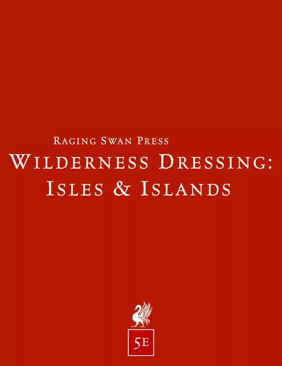 Wilderness Dressing: Isles & Islands (5e)