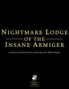 Dungeon Backdrop: Nightmare Lodge of the Insane Armiger (SN)