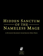 Dungeon Backdrop: Hidden Sanctum of the Nameless Mage (System Neutral)
