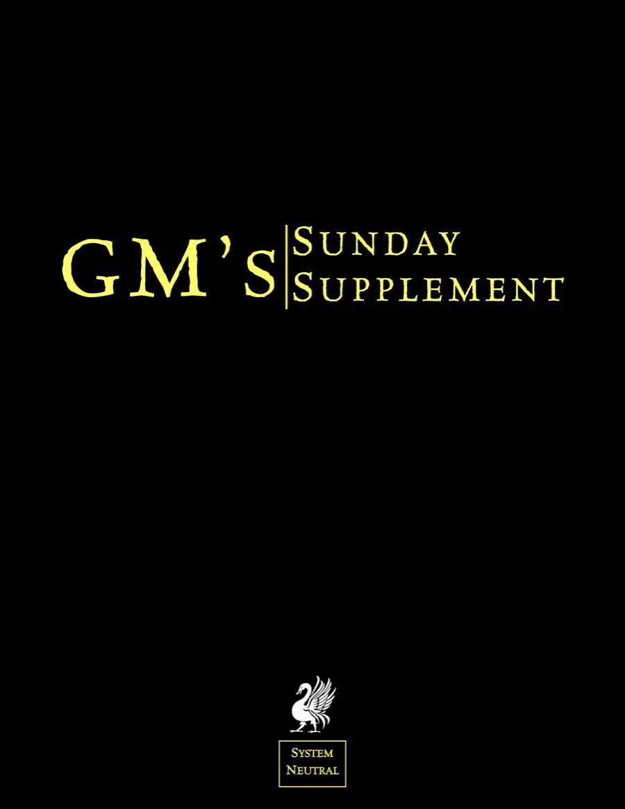 The Sunday Supplement Sampler