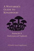 Bestiae fol. II: Mushrooms and Toadstools