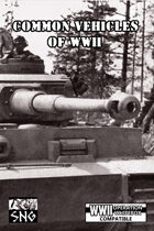 OWB008: Common Vehicles of WWII