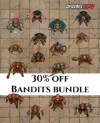 125 BANDITS TOKENS + FULL ART [BUNDLE]