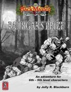 Baurgar's Prize