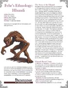 Fehr's Ethnology: Hhundi [PFRPG]