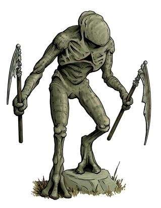 Faceless Stalker Stock Art: Faceless Aberration - Purple Duck Games | Stock Art ...