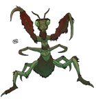 Stock Art: Woolly Mantis