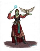 Stock Art: Half-Orc Witch