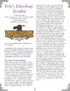 Fehr's Ethnology: Zendiqi [PFRPG]