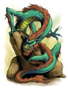 Stock Art: Jade Dragon