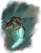 Stock Art: Electric Wasp