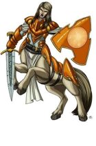 Stock Art: Female Centaur Champion