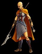 Stock Art: Female Cyclops Warrior