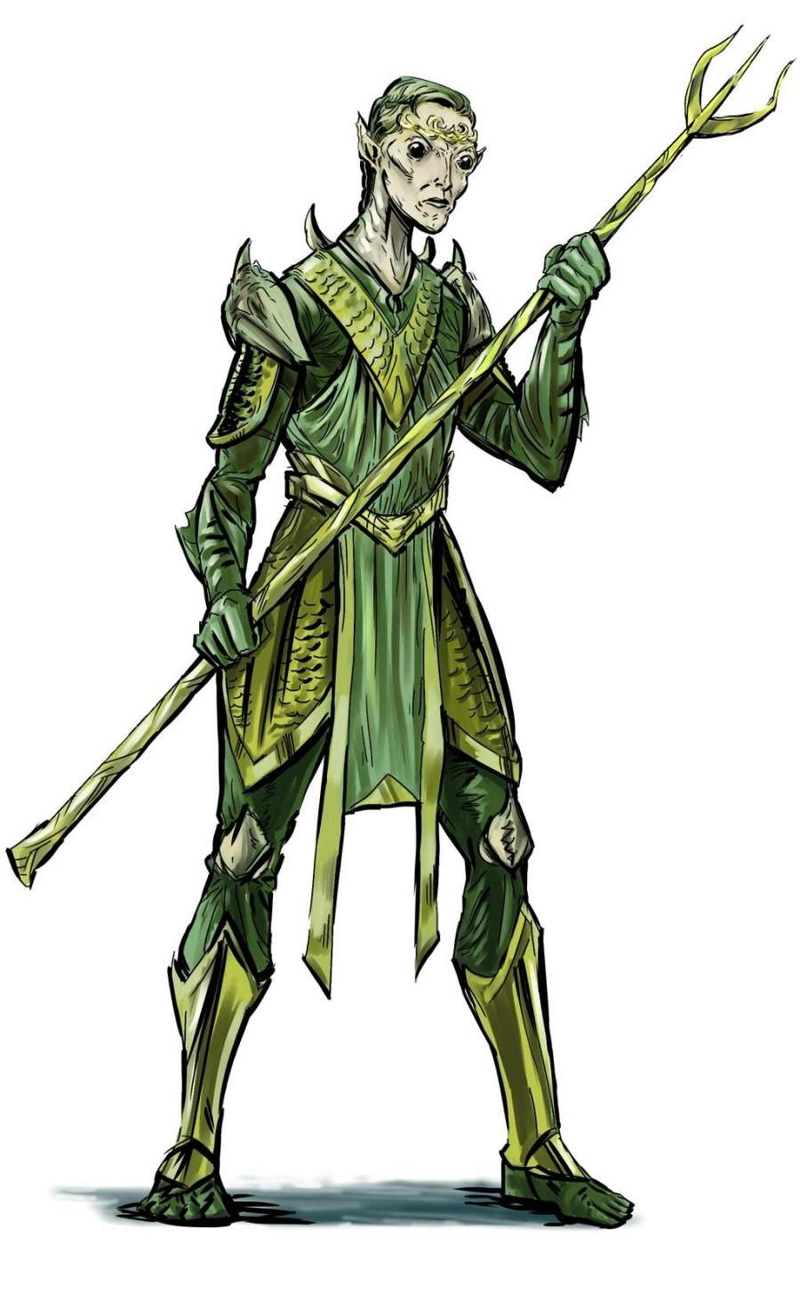 Stock Art: Amphibious Elf - Purple Duck Games | Stock Art | Stock Art ...