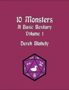 10 Monsters - A Basic Bestiary - V.1