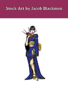 Stock Art: Male Human Kabuki