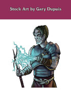 Stock Art: Male Android Spellcaster