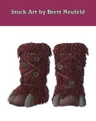 Stock Art: Mammoth Boots