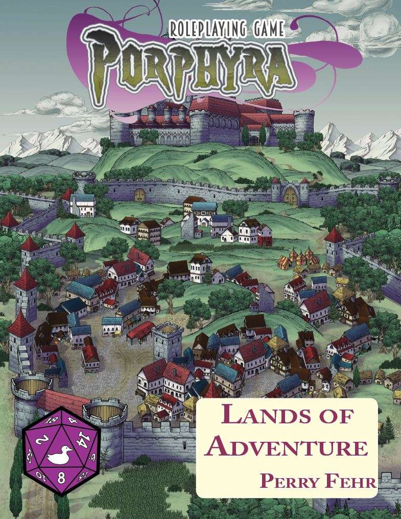 Lands of Adventure - Purple Duck Games | Porphyra Roleplaying Game |  DriveThruRPG