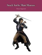 Stock Art: Two-Weapon Fighter