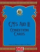 GM's Aid II: Condition Cards