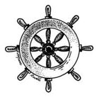 Purple Duck Stock 33 - Ship Wheel