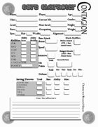 Contagion: Revised Character Sheet