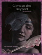 Glimpse the Beyond Second Edition Character Sheet