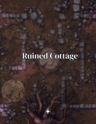 Ruined Cottage (TTRPG Map)