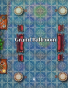 Grand Ballroom (TTRPG Map)