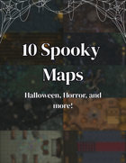 10 Halloween Maps - Spooky Map Pack #1