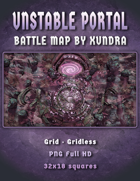 Unstable Portal — Battle Map [30x18]