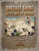 Wrecked Shore — Battle Map [30x18]